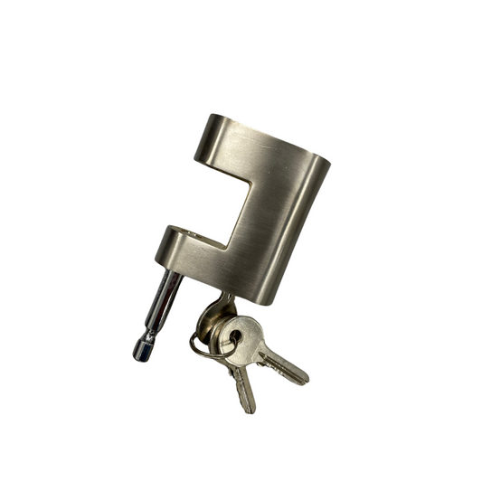 Lock - Stainless/Brass Block Lock